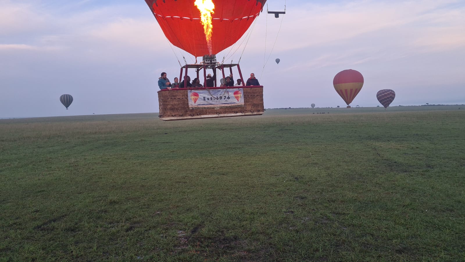 Hot air balloon safari - b2